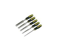 STANLEY 18mm Thru Tang Chisel with Bevel Edge and Strike Cap, 0-16-258