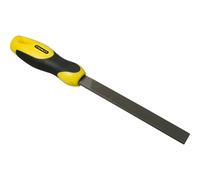 Stanley 0-22-450 Flat File with Handle 2, Yellow/Black, 150 mm