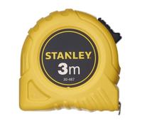 Stanley 0-30-487 Tape Measure, Yellow/Black, 3 m/12.7 mm 3 m/12.7 mm Yellow/Blac