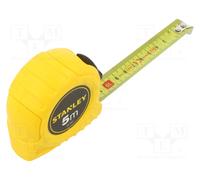 Stanley 0-30-497 Tape Measure, Yellow/Black, 5 m/19 mm