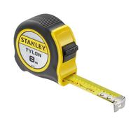 Stanley 0-30-657" Tylon Tape Measure, Black/Yellow, 8 m/25 mm
