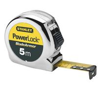 Stanley 0-33-514 "Micro Powerlock" Tape Measure, Yellow/Black, 5 m/25 mm