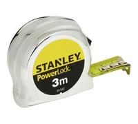 Stanley® 0-33-522 Powerlock® Classic Pocket Tape 3M (Width 19Mm) (Metric Only)
