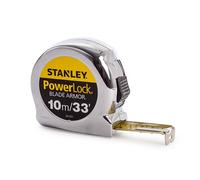 Stanley 0-33-531 Powerlock Metric/Imperial Tape Measure With Blade Armor 10M