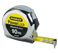 0-33-532 10m Micro Powerlock Tape with Blade Armor, Silver
