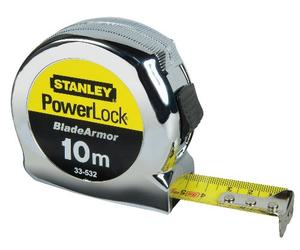 Stanley 0-33-532 10m Micro Powerlock Tape with Blade Armor