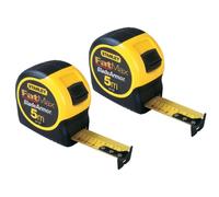 Stanley 0-33-720 Fatmax 2 x STA033720 5m Blade Armor Metric Only Tape Measures