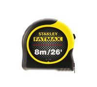Stanley 0-33-726 FatMax Metric/Imperial Tape Measure with Blade Armor 8m