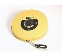 Stanley 0-34-297 Closed Case Fibreglass Long Tape 30M (Width 13mm) Sta034297