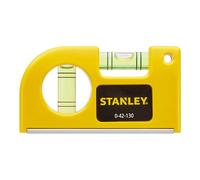 Stanley 0-42-130 Horizontal/Vertical Magnetic Pocket Level, Yellow