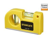 Stanley 0-42-130 Horizontal/Vertical Magnetic Pocket Level, Yellow