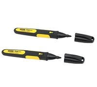 Stanley 0-47-312 FatMax Fine Tip Marker (Pack of 2) - Multi-Color