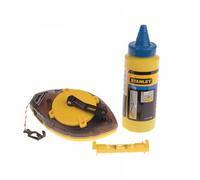 Stanley 0-47-465 Power Winder Chalk Line 30 Metre , Chalk & Level