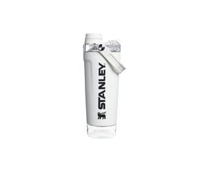 Stanley 0.59L Leakproof Insulated Stainless Steel The Vitalize Shaker Bottle in White Stanley White