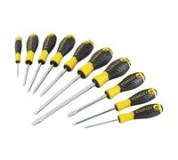 Stanley 0-60-211 Essential Screwdriver Set, 10 Piece Stanley Multicolor