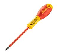 Stanley 0-65-418 Fat Max Screwdriver Insulated Pz Pz1X100Mm-Red And Yellow