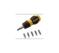 Stanley® 0-66-358 Multibit Ratchet Stubby & Bits
