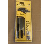 Stanley Ball End Hexagon Key Set of 9 Metric (1.5-10mm)