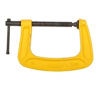 Stanley 0-83-034 "Maxsteel" C-Clamp, Black/Yellow, 100 mm