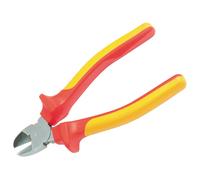 Stanley 0-84-009 "Maxsteel" VDE Side Cut Plier, Red/Yellow, 160 mm