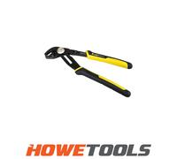 STANLEY 0-84-647 Multigrip Groove Joint Pliers 8'', Black/Yellow