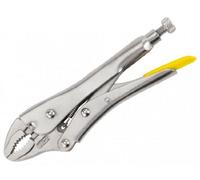 Stanley 0-84-809 Curved Locking Plier Maxsteel, Silver 225mm