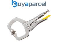 Stanley 0-84-816 Locking C-Clamp with Swivel Tips 285mm STA084816