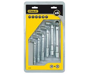 Stanley 0-86-699 Wrench Set, Silver, Set of 6 Piece