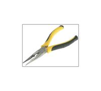 Stanley Max Steel Long Nose Plier 160Mm 089 869, Black/Yellow