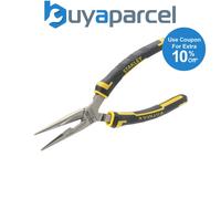 STANLEY 0-89-869 FatMax Long Nose Pliers 160mm (6.1/4in) STA089869