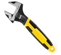 STANLEY 8in (200mm) Bi-Material Adjustable Wrench, 0-90-948