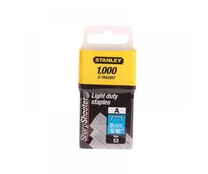 Stanley® 0-TRA205T Tra2 Light-Duty Staple 8Mm Tra205T (Pack 1000)