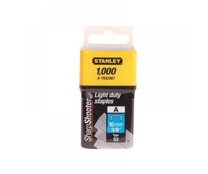 Stanley® 0-TRA206T Tra2 Light-Duty Staple 10Mm Tra206T (Pack 1000)