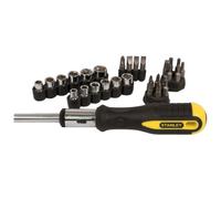 Stanley Ratchet Screwdriver Set Pack of 29