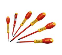 Stanley 065441 FatMax Screwdriver Set Insulated Phillips and Parallell (6 Pieces)