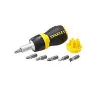 STANLEY 066358 Multi-Bit Stubby Screwdriver
