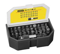 Stanley 31 Piece Screwdriver Bit Set PZ PH Torx Security Slotted Hex Mag Holder