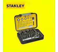 Stanley 1-13-906 Bit & Socket Set + Ratchet (39 Piece)