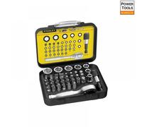 Stanley 1-13-906 Bit & Socket Set + Ratchet (39 Piece)