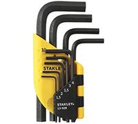 Stanley 1-13-929 Classic Bent Hex Allen Key Set 9 Pieces