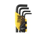 STANLEY 1-13-929 Short Folding Key, Silver, Set of 9 Piece