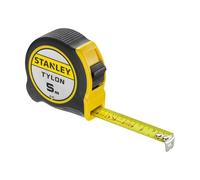 Stanley 1-30-697 "Tylon" Tape Measure with Anchor, Black/Yellow, 5 m/19 mm