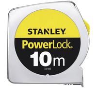 Stanley 1-33-198 "Powerlock" Tape Measure with End Hook, Silver, 8 m/25 mm