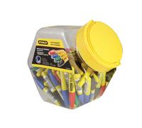 Stanley® 1-47-329 Mini Fine Tip Marker Mixed Colours (Tub 72)