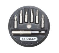 Stanley 1-68-737 Insert Bit Set Phillips / Slotted / Pozidriv 7 Piece
