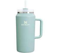 Stanley Quencher H2.0 Tumbler with Handle & Straw 64 oz | Twist On 3-Way Lid | Insulated Stainless Steel Cup for Travel & Sports | BPA-Free | Seafoam