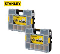 Stanley 1-94-745 Sortmaster Tool/Parts Organiser Connectable Pack Of 2