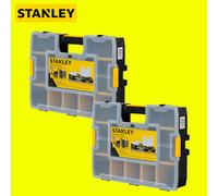 Stanley 1-94-745 Sortmaster Tool/Parts Organiser Connectable Pack Of 2
