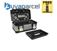 Stanley Tools Galvanised Metal Toolbox 50cm (20in) STA195618