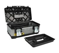 Stanley 1-95-620 Galvanised Metal Heavy Duty Lockable Toolbox 26" 66Cm Sta195620